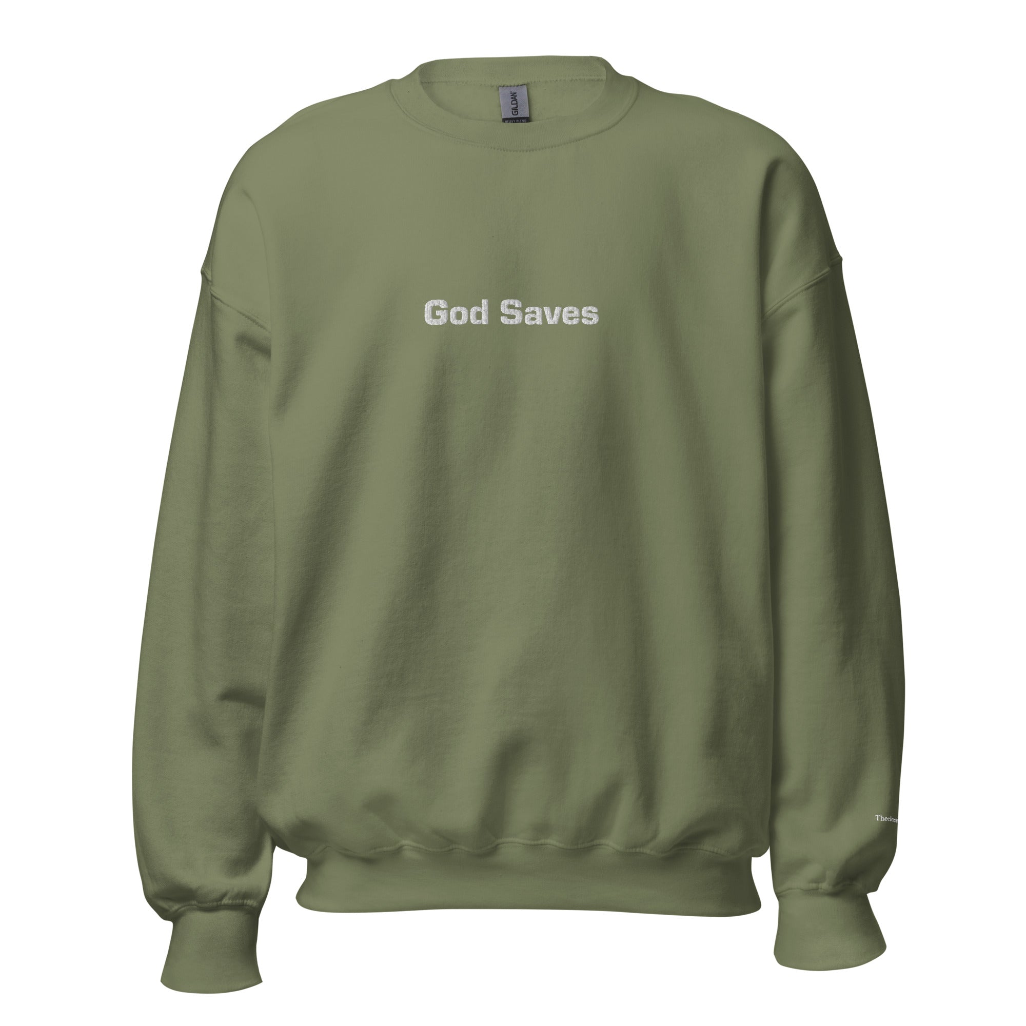 God Saves Crewneck